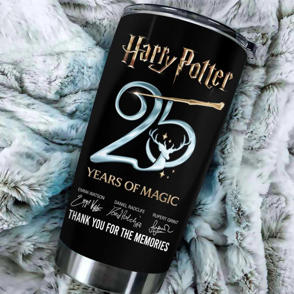 Harry Potter 25th Anniversary Tumbler Cup- THK0334 - Image 3