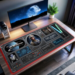 Star Wars Rebel LED Desk Mat