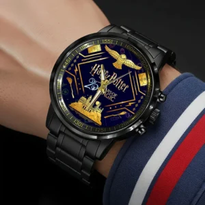 Alternative view of Harry Potter 25th Anniversary Black Stainless Steel Watch- THK120277