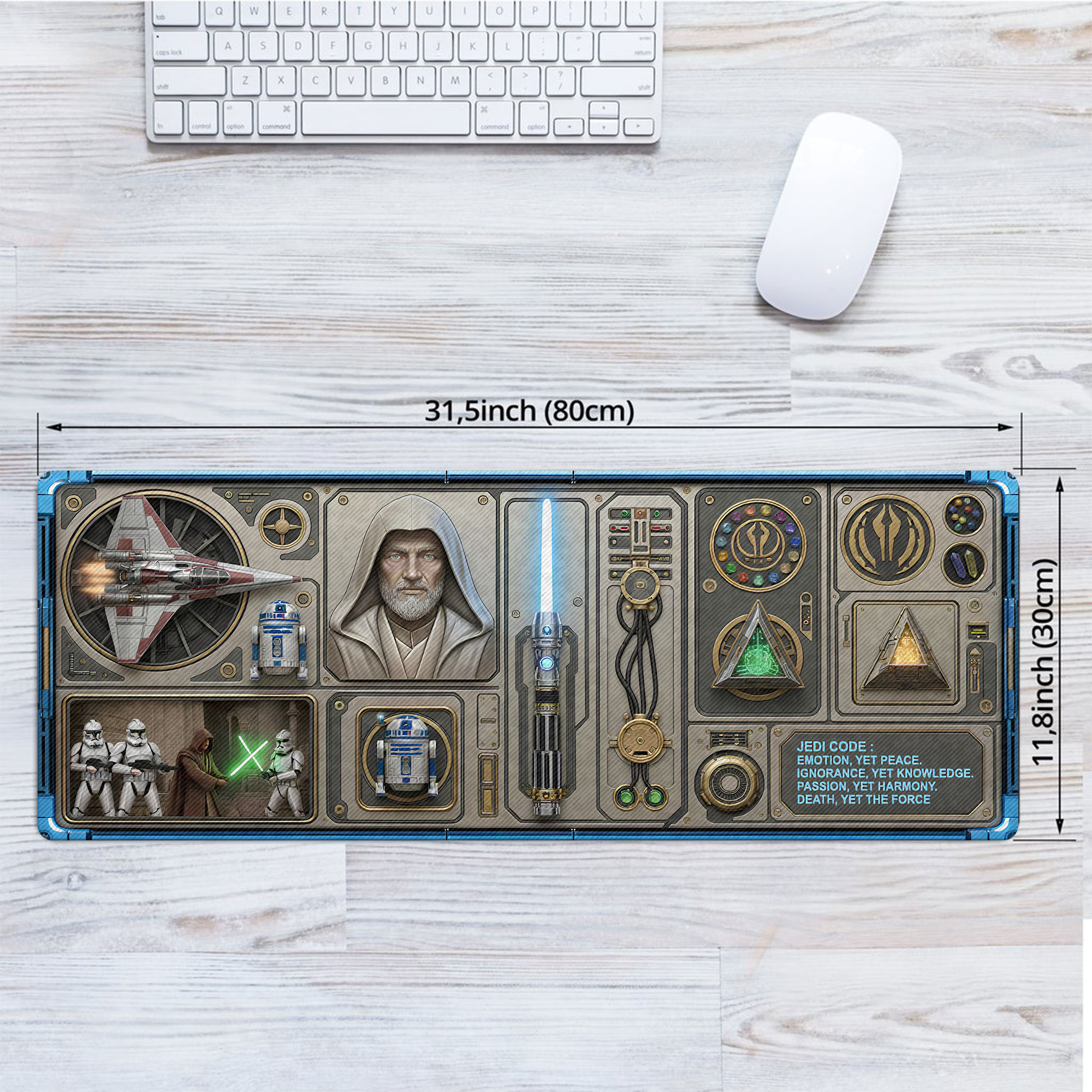 Star Wars Jedi LED Desk Mat - Image 3