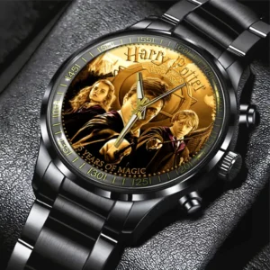 Alternative view of Harry Potter 25th Anniversary Black Stainless Steel Watch- THK120333