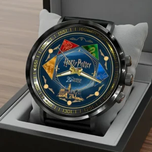 Alternative view of Harry Potter 25th Anniversary Black Stainless Steel Watch -THK120276