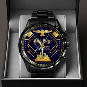 Harry Potter 25th Anniversary Black Stainless Steel Watch- THK120277