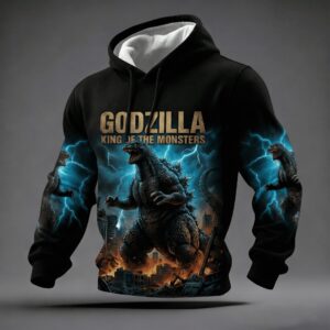 Godzilla AOP Unisex Hoodie