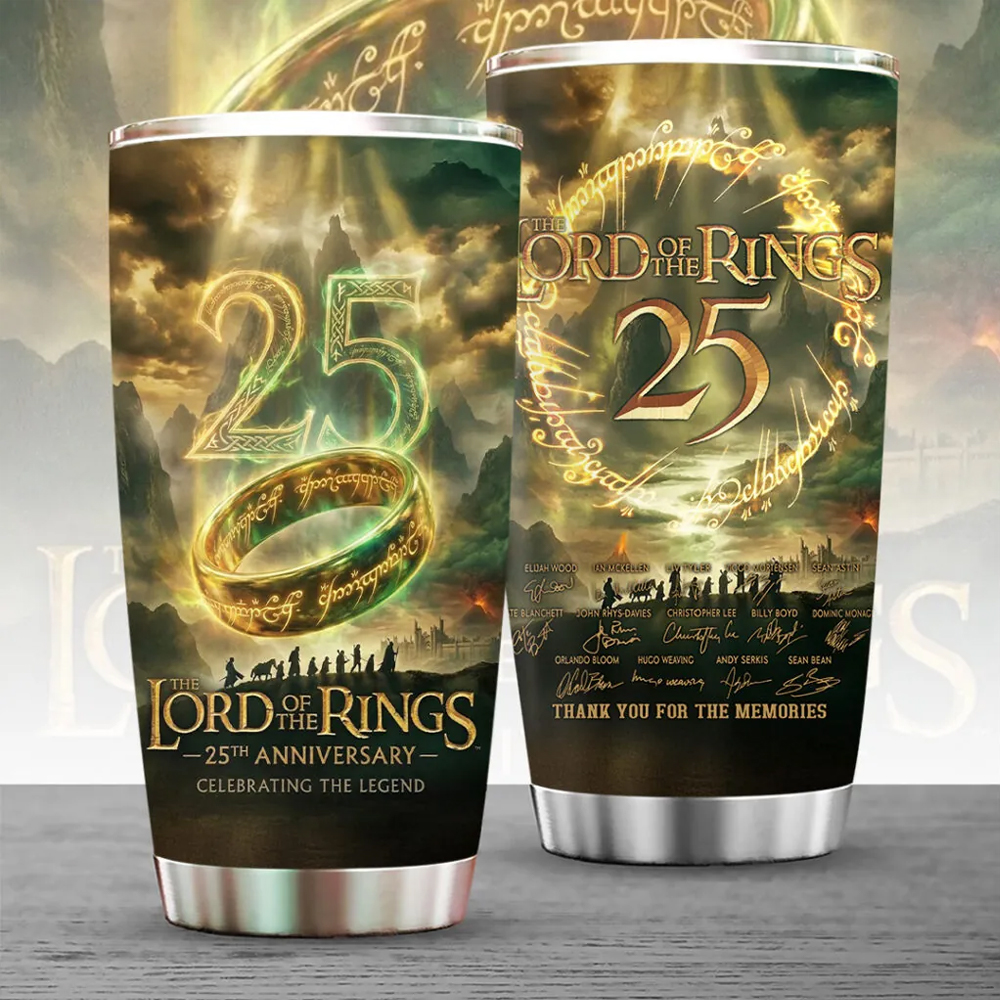 The Lord of the Rings 25th Anniversary Tumbler Cup -THK119695