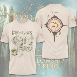The Lord of the Rings 25th Anniversary 2026 3D Apparel -THK119670