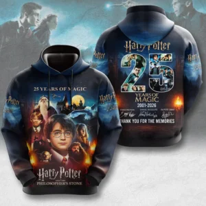 Alternative view of Harry Potter 25th Anniversary 3D Apparel-THK120376