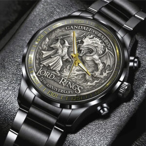 Alternative view of The Lord of the Rings Black Stainless Steel Watch -THK119878