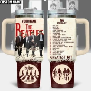 Personalized The Beatles 40oz Stanley Tumbler