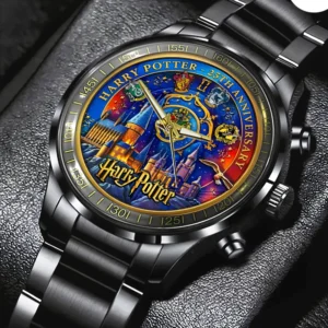 Alternative view of Harry Potter 25th Anniversary Black Stainless Steel Watch