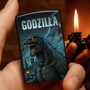 Godzilla Zippo Lighter Case (No Insert)