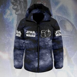 Alternative view of Star Wars 50th Anniversary Waterproof Thickened Down Jacket