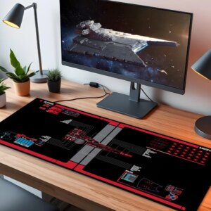 Star War Gladiator Star Destroyer LED Desk Mat