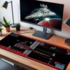 Star War Imperial Star Destroyer LED Desk Mat