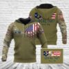 USW local 7687 Camo Version AOP Unisex Hoodie