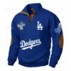 Los Angeles Dodgers Stand Collar Sweatshirt
