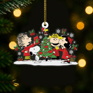 Snoopy And Friends Tree Christmas Ornament