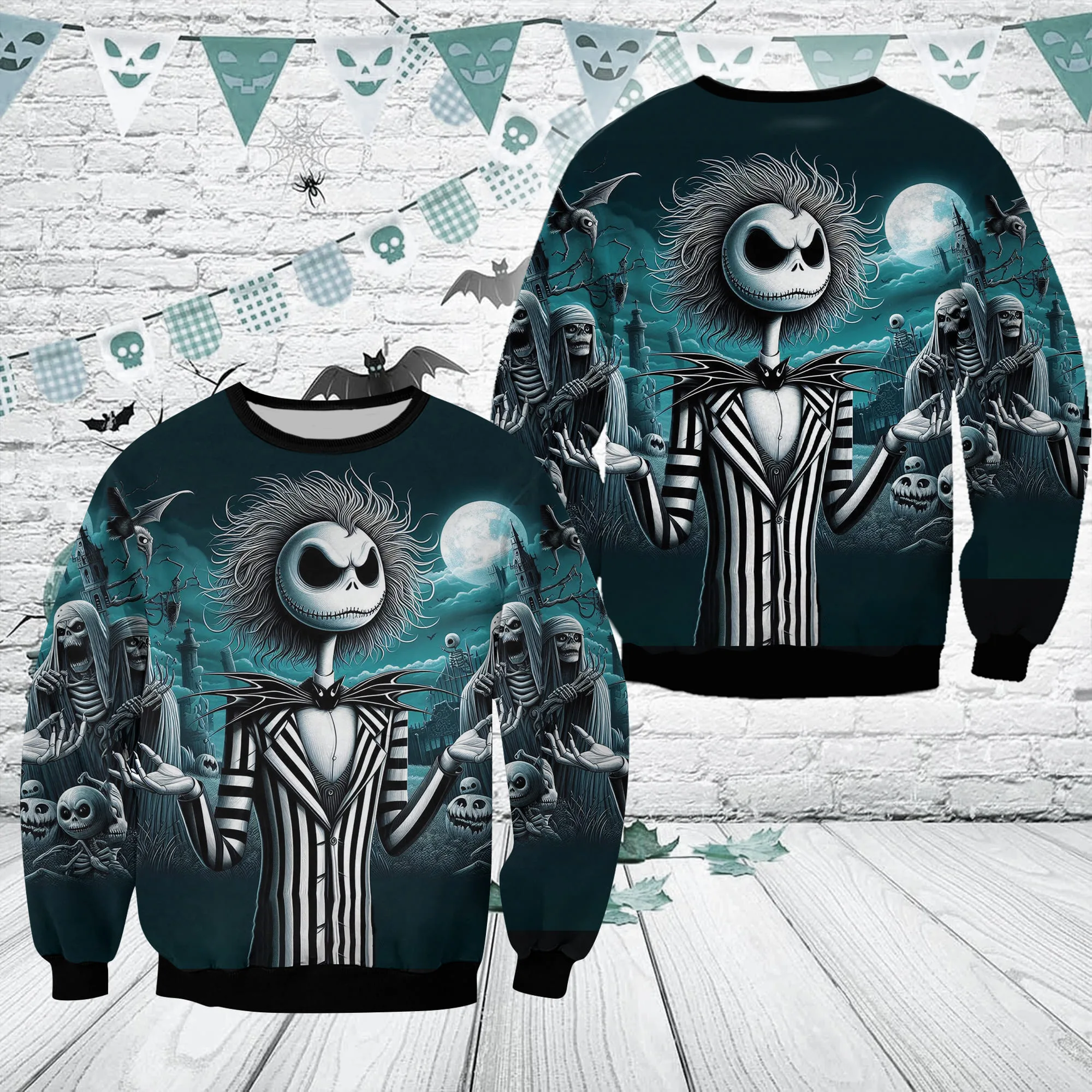 Jack Beetlejuice Halloween Unisex Sweatshirt