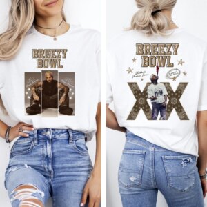 Alternative view of Chris Brown 2025 Breezy Bowl XX T-Shirt