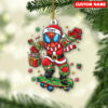 Personalized Spider-Man Christmas Ornament
