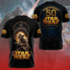 Star Wars Master Yoda A New Hope 50th Anniversary 3D T-Shirt 116467