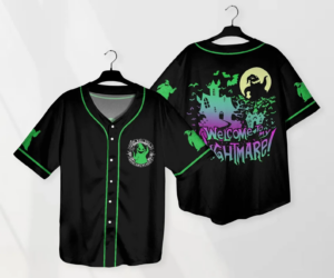 Halloween Oogie Boogie Baseball Jersey
