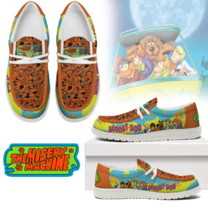 Scooby-Doo x Christmas Personalized Hey Dude Shoes