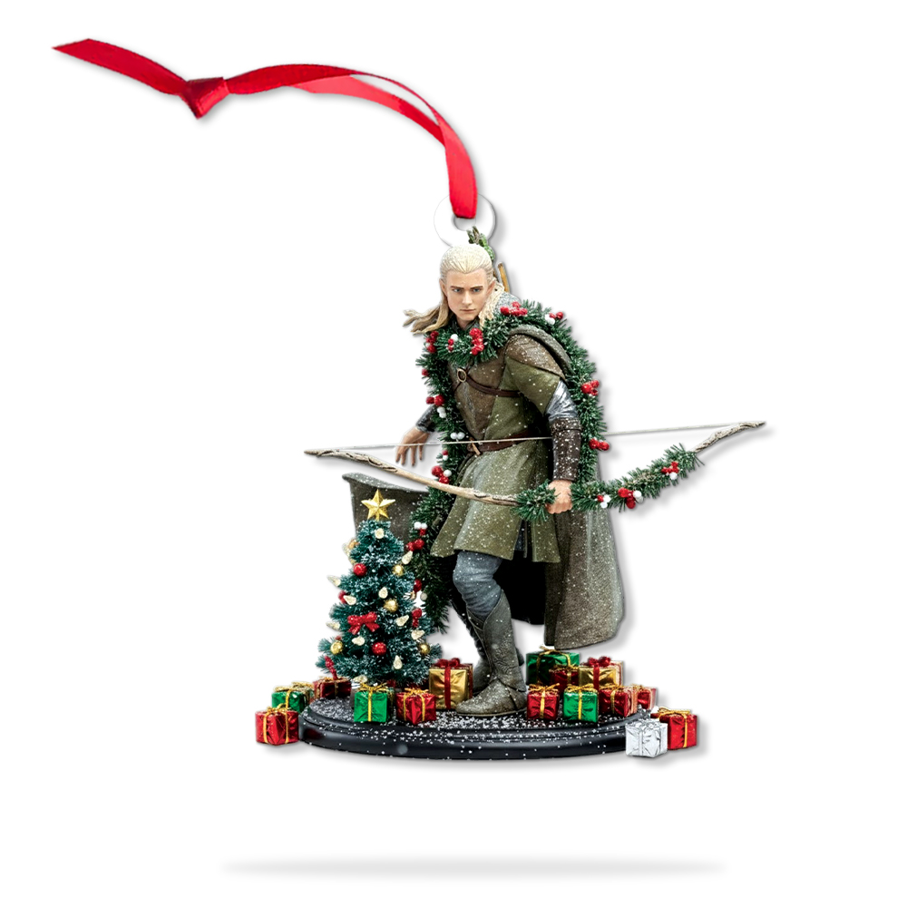 Lord of the Rings Legolas Christmas Ornament - Image 9