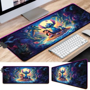 Alternative view of Lilo And Stitch LED Desk Mat