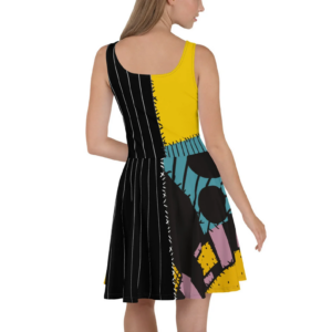Alternative view of The Nightmare Before Christmas Jack and Sally Dress