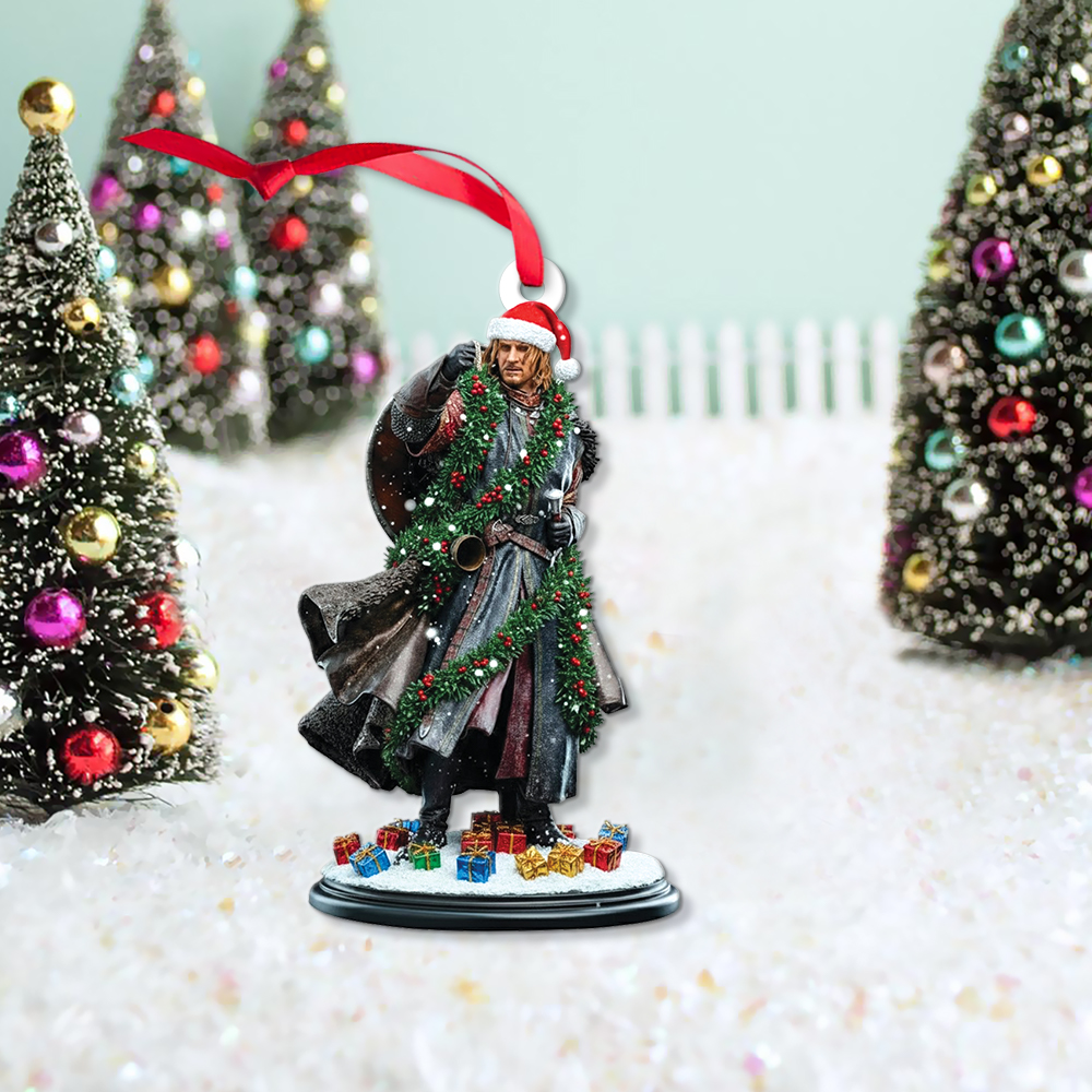 Lord of the Rings Boromir Christmas Ornament - Image 4