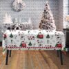 Snoopy Christmas Square Tablecloth