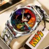 KISS x Ace Frehley Alloy Luxury Quartz Watch – 116866