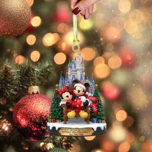 Personalized Mouse Christmas Ornament