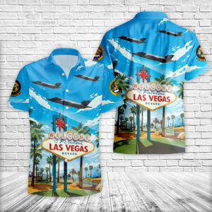 US Air Force 422d and 59th Test and Evaluation Squadron Hawaiian Shirt 115864