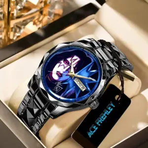 KISS x Ace Frehley Alloy Luxury Quartz Watch- THK 116825