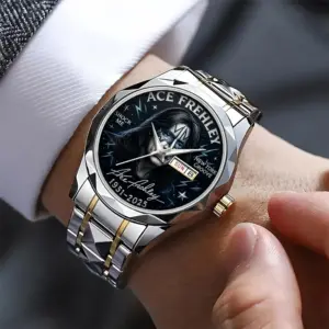 Alternative view of KISS x Ace Frehley Alloy Luxury Quartz Watch - THK116818