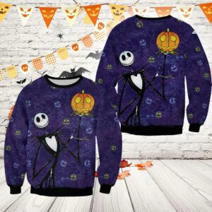 Nightmare Before Christmas Jack Halloween Unisex Sweatshirt