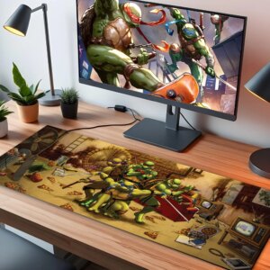 Alternative view of Ninja Turtles LED Desk Mat