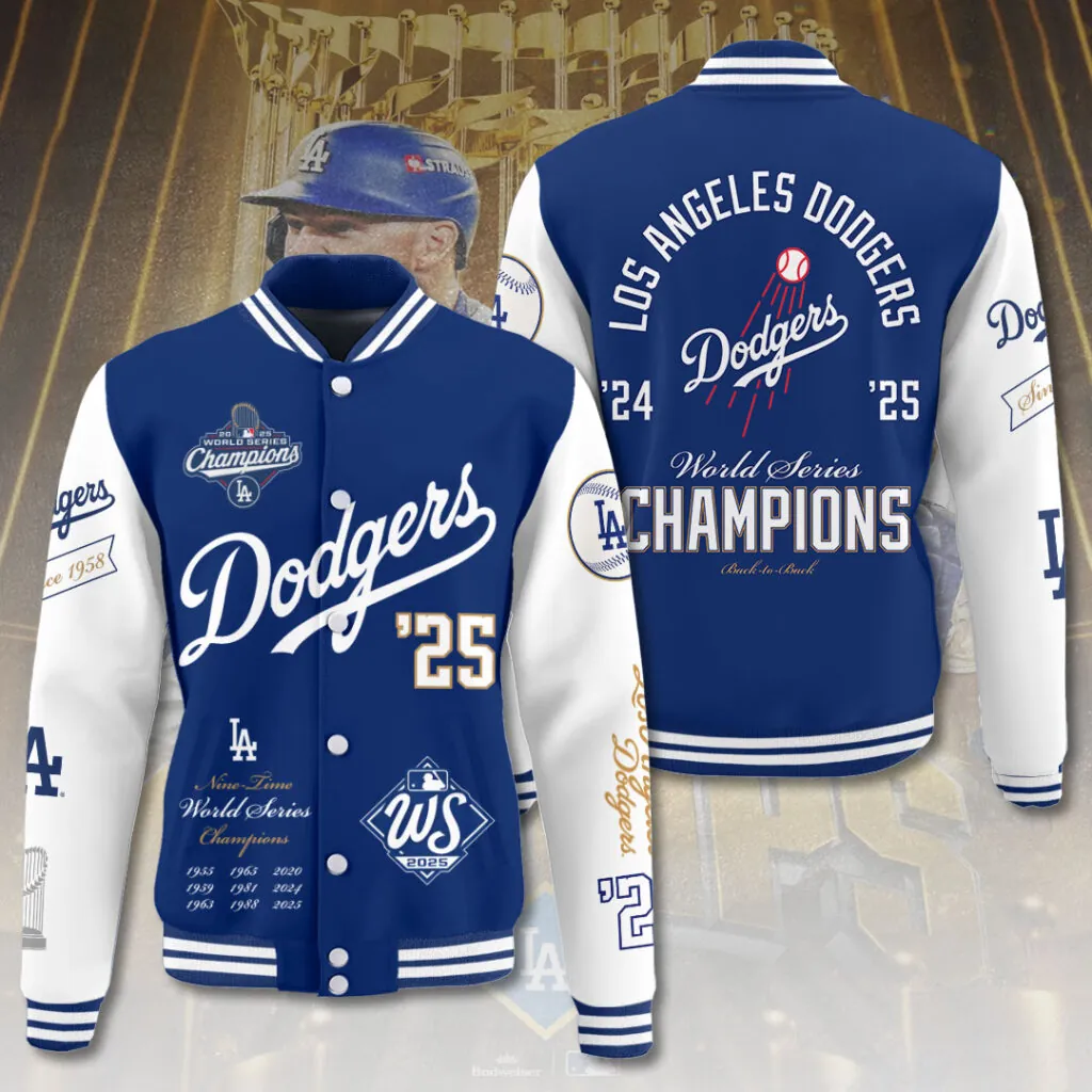 Los Angeles Dodgers Varsity Jacket – THK117312