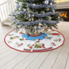Personalized Snoopy Christmas Tree Skirt
