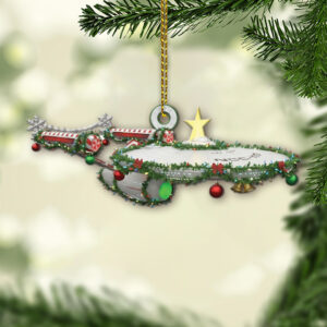 Alternative view of Star Trek The Motion Picture U.S.S. Enterprise NCC-1701 Christmas Ornament