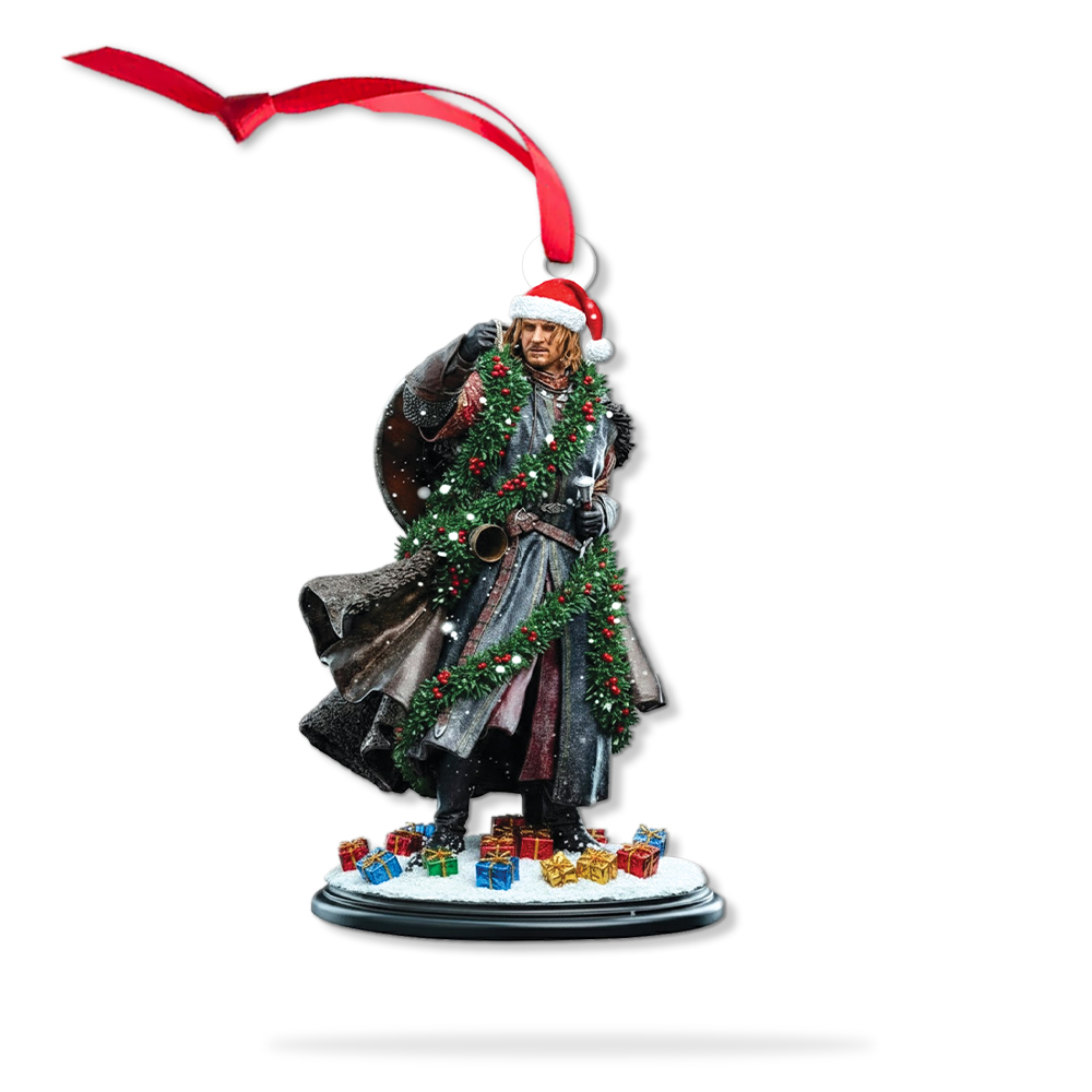 Lord of the Rings Boromir Christmas Ornament - Image 8