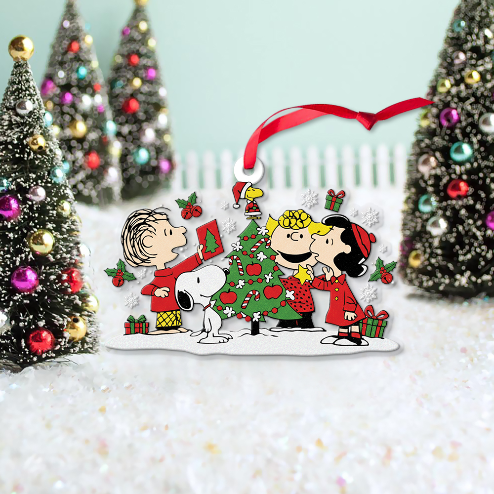 Snoopy And Friends Tree Christmas Ornament - Image 2