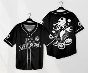 Nightmare Before Jack Pumpkin King Baseball Jersey Shirt