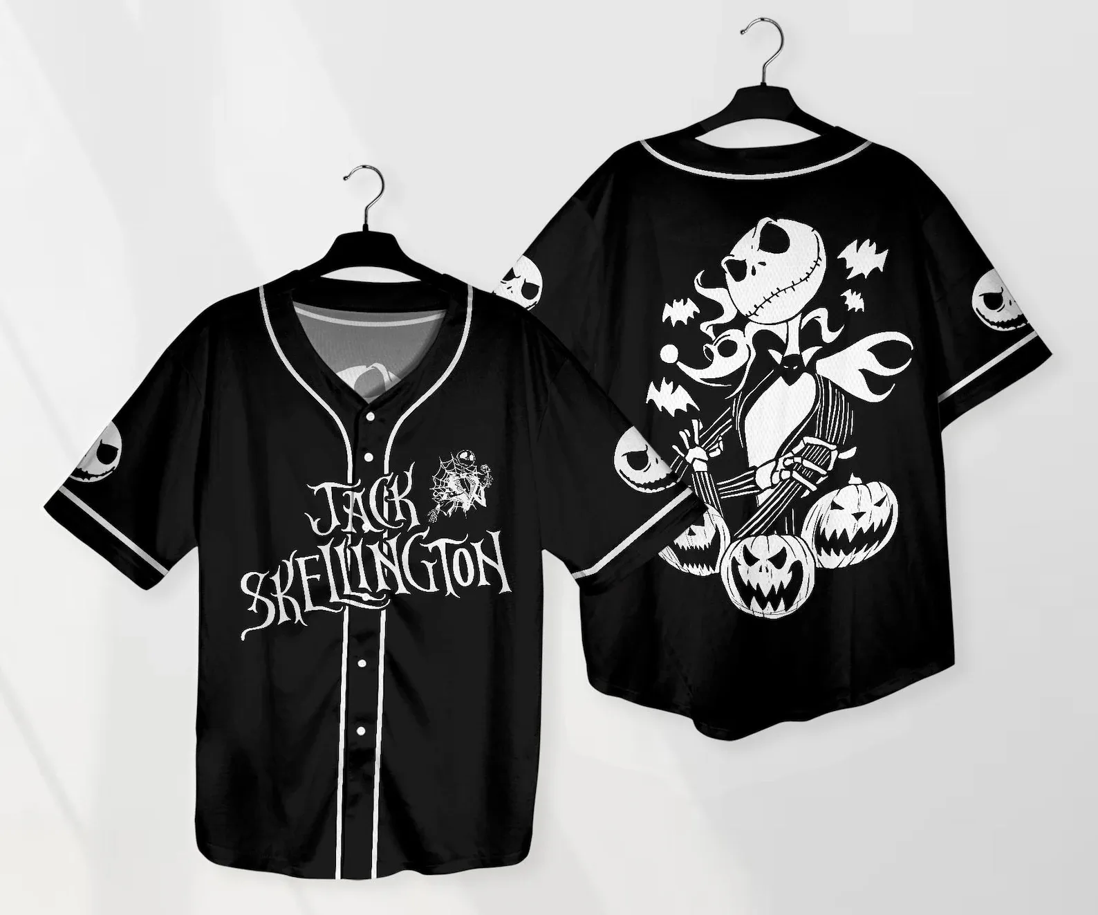 Nightmare Before Jack Pumpkin King Baseball Jersey Shirt