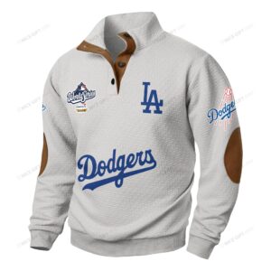 Alternative view of Los Angeles Dodgers Stand Collar Sweatshirt