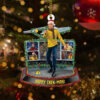 Star Trek Captain James T. Kirk Happy Trek-Mas Christmas Ornament