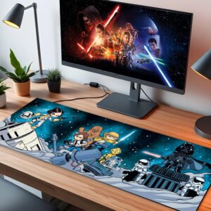 Alternative view of Star War LED Desk Mat