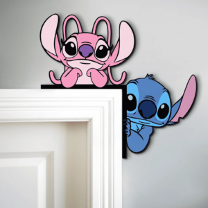 Stitch And Angel Door Corner